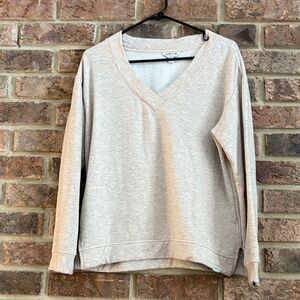 Or is Light Tan V-Neck Pullover